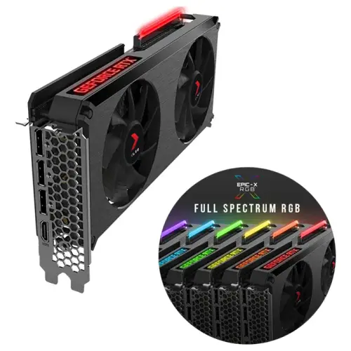 PNY GeForce RTX 3060 Ti 8GB XLR8 Gaming REVEL EPIC-X RGB LHR VCG3060T8LDFXPPB 8GB GDDR6 256Bit DX12 Gaming Ekran Kartı