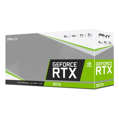 PNY GeForce RTX 3070 8GB Uprising Dual Fan LHR VCG30708LDFMPB 8GB GDDR6 256Bit DX12 Gaming Ekran Kartı