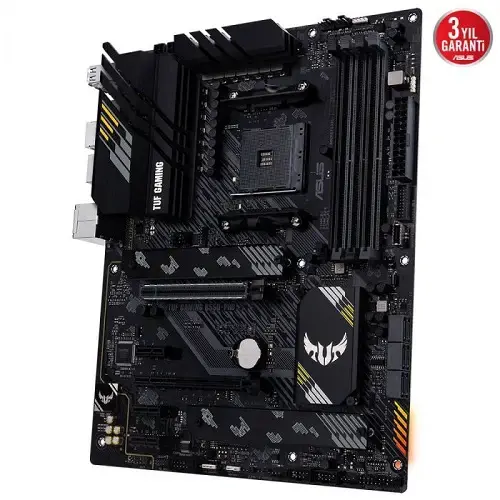 Asus TUF Gaming B550-PRO AMD B550 Soket AM4 DDR4 4600(OC)MHz ATX Gaming (Oyuncu) Anakart