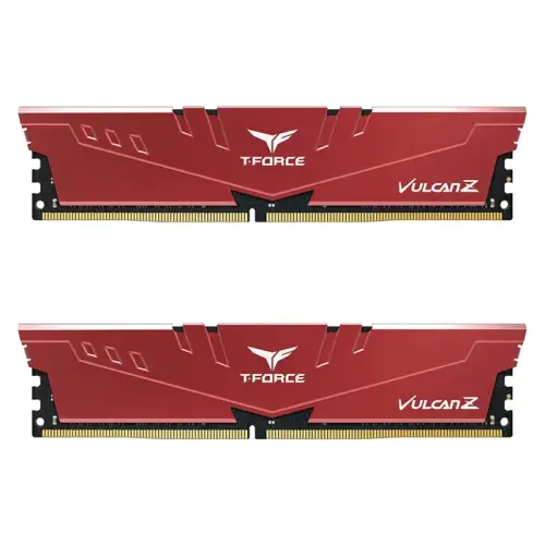 Team T-Force Vulcan Z TLZRD432G3600HC18JDC01 32GB (2x16GB) DDR4 3600MHz CL18 Kırmızı Gaming (Oyuncu) Ram