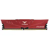 Team T-Force Vulcan Z Red 16GB (1x16GB) 3200MHz CL16 DDR4 Gaming Ram (TLZRD416G3200HC16F01)