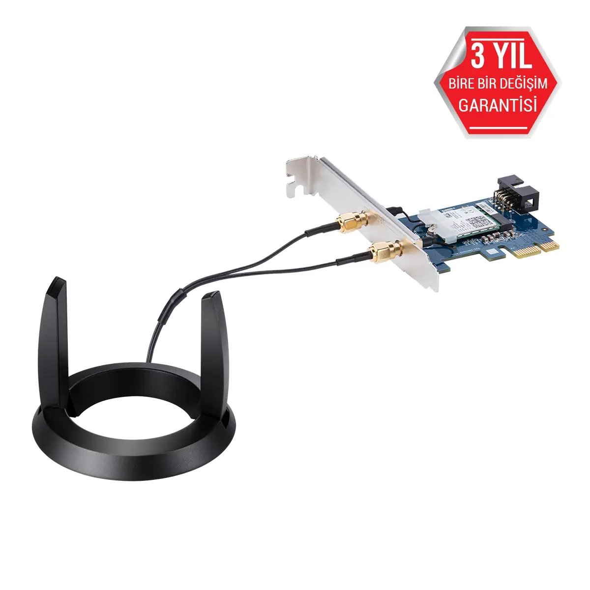 Asus PCE-AC58BT Dual Bant Kablosuz/Bluetooth PCI-E Adaptör