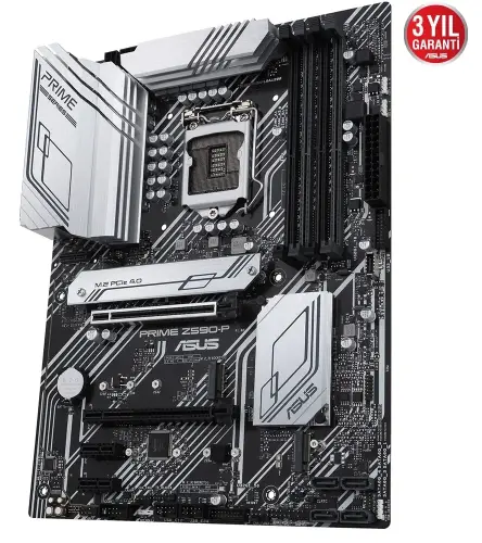 Asus Prime Z590-P WIFI Intel Z590 Soket 1200 DDR4 5133(OC)MHz ATX Gaming (Oyuncu) Anakart