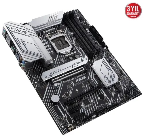 Asus Prime Z590-P WIFI Intel Z590 Soket 1200 DDR4 5133(OC)MHz ATX Gaming (Oyuncu) Anakart