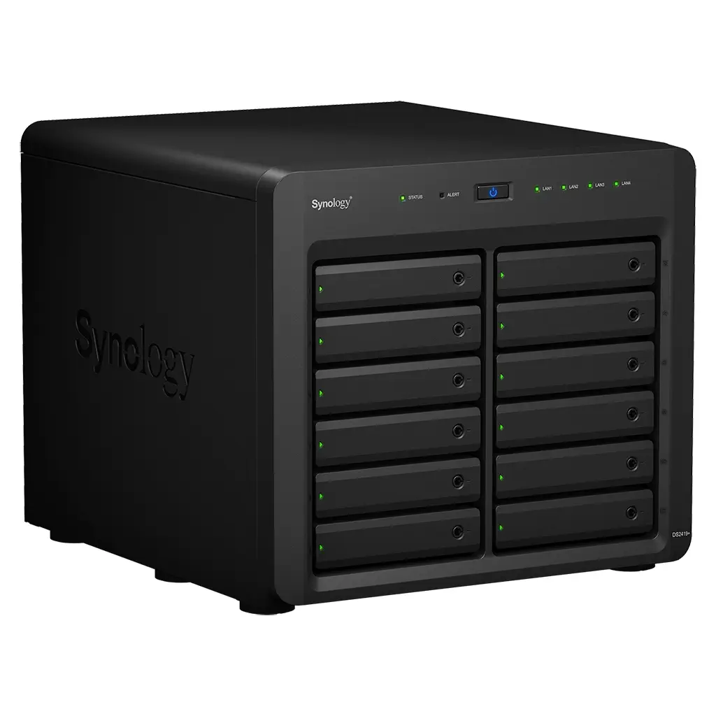 Synology DS2419+ 108TB 3.5″ 12 Yuvalı Depolama Ünitesi