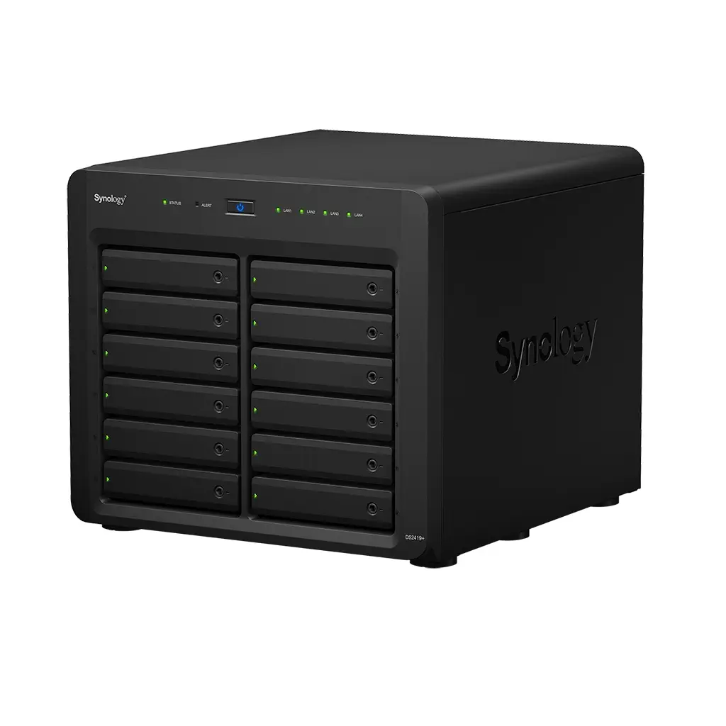 Synology DS2419+ 108TB 3.5″ 12 Yuvalı Depolama Ünitesi