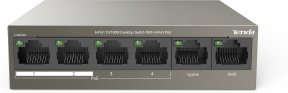 Tenda TEF1106P-4-63W 6 Port 10/100Mbps Switch 