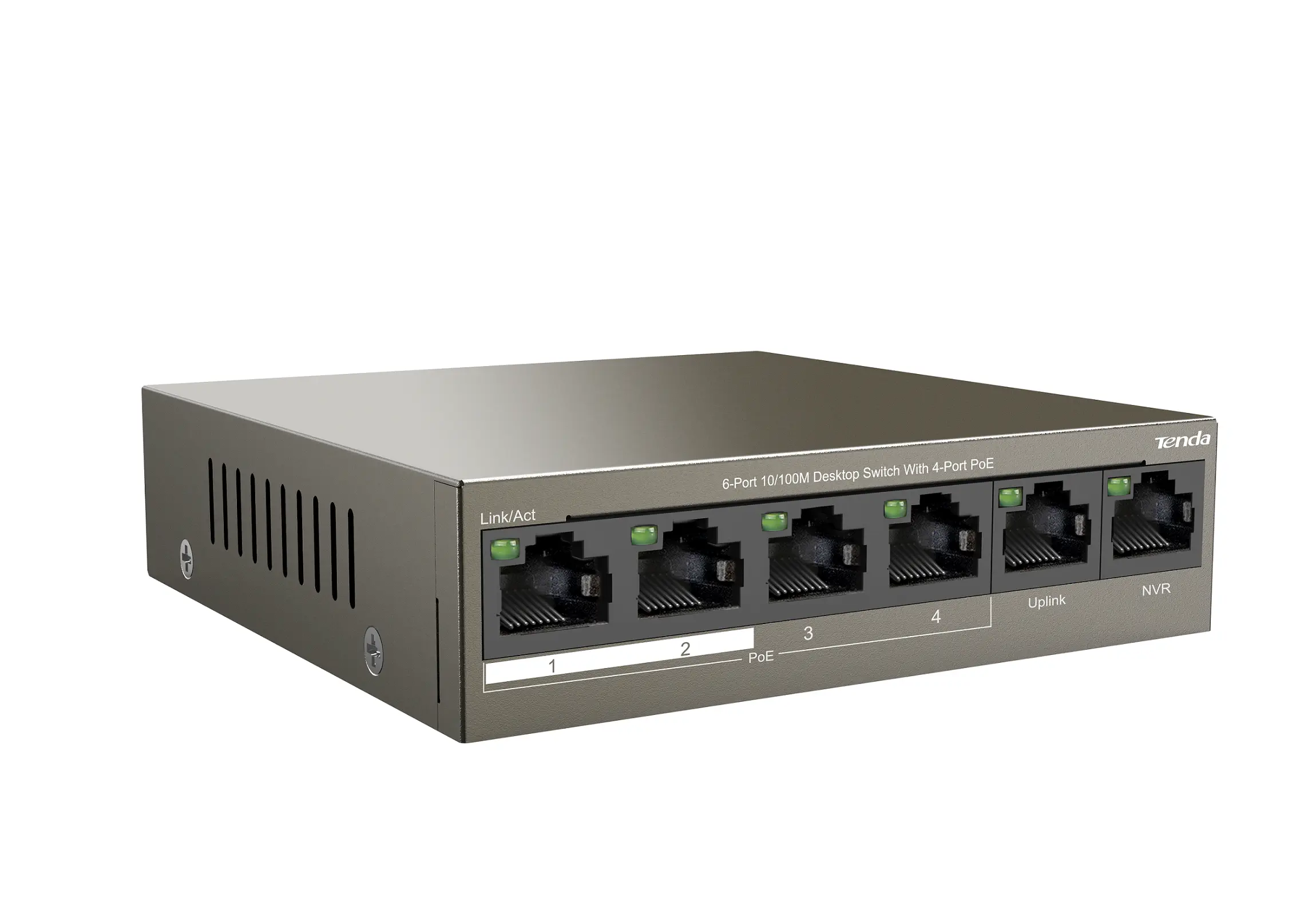 Tenda TEF1106P-4-63W 6 Port 10/100Mbps Switch