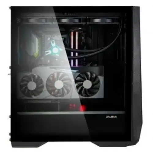 Zalman Z9 Iceberg Black Temperli Cam USB 3.1 Siyah E-ATX Mid-Tower Gaming (Oyuncu) Kasa