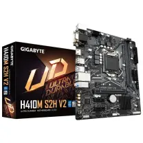 Gigabyte H410M S2H V2 Intel H410 Soket 1200 DDR4 2933MHz mATX Gaming (Oyuncu) Anakart