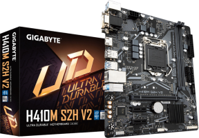 Gigabyte H410M S2H V2 Intel H410 Soket 1200 DDR4 2933MHz mATX Gaming (Oyuncu) Anakart