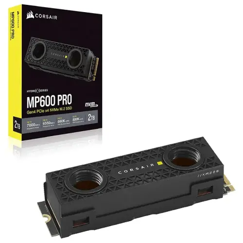 Corsair MP600 Pro Hydro X Edition CSSD-F2000GBMP600HXE 2TB 7000/6550MB/s NVMe PCIe M.2 SSD Disk