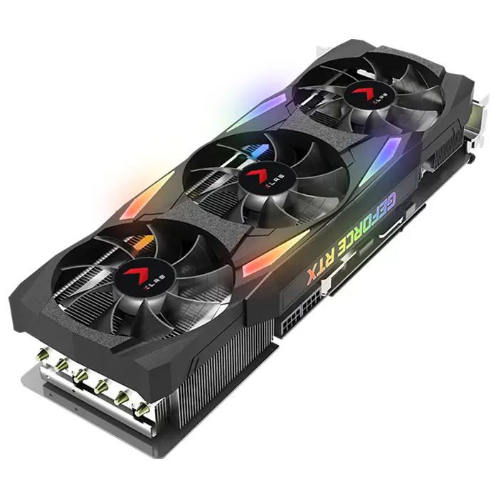 PNY GeForce RTX 3070 Ti 8GB XLR8 Gaming UPRISING EPIC-X RGB VCG3070T8TFXMPB 8GB GDDR6X 256Bit DX12 Gaming (Oyuncu) Ekran Kartı
