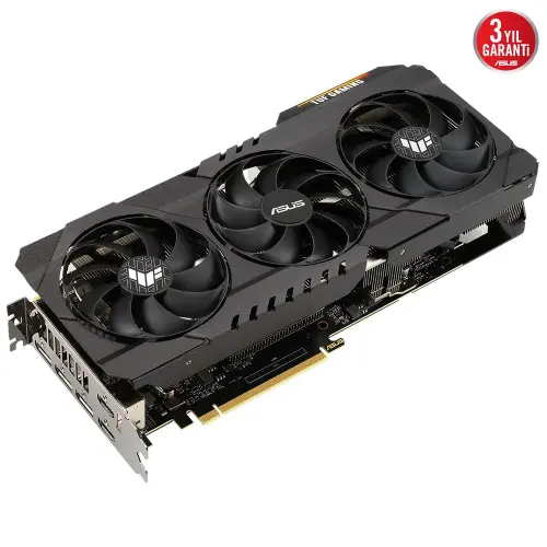 Asus TUF Gaming GeForce RTX 3080 Ti OC TUF-RTX3080TI-O12G-GAMING 12GB GDDR6X 384Bit DX12 Gaming (Oyuncu) Ekran Kartı