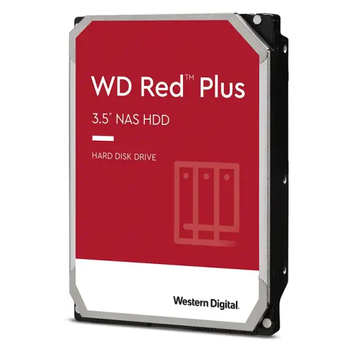 WD Red Plus WD101EFBX 10TB 7200Rpm 256MB 3.5″ SATA 3 NAS Harddisk