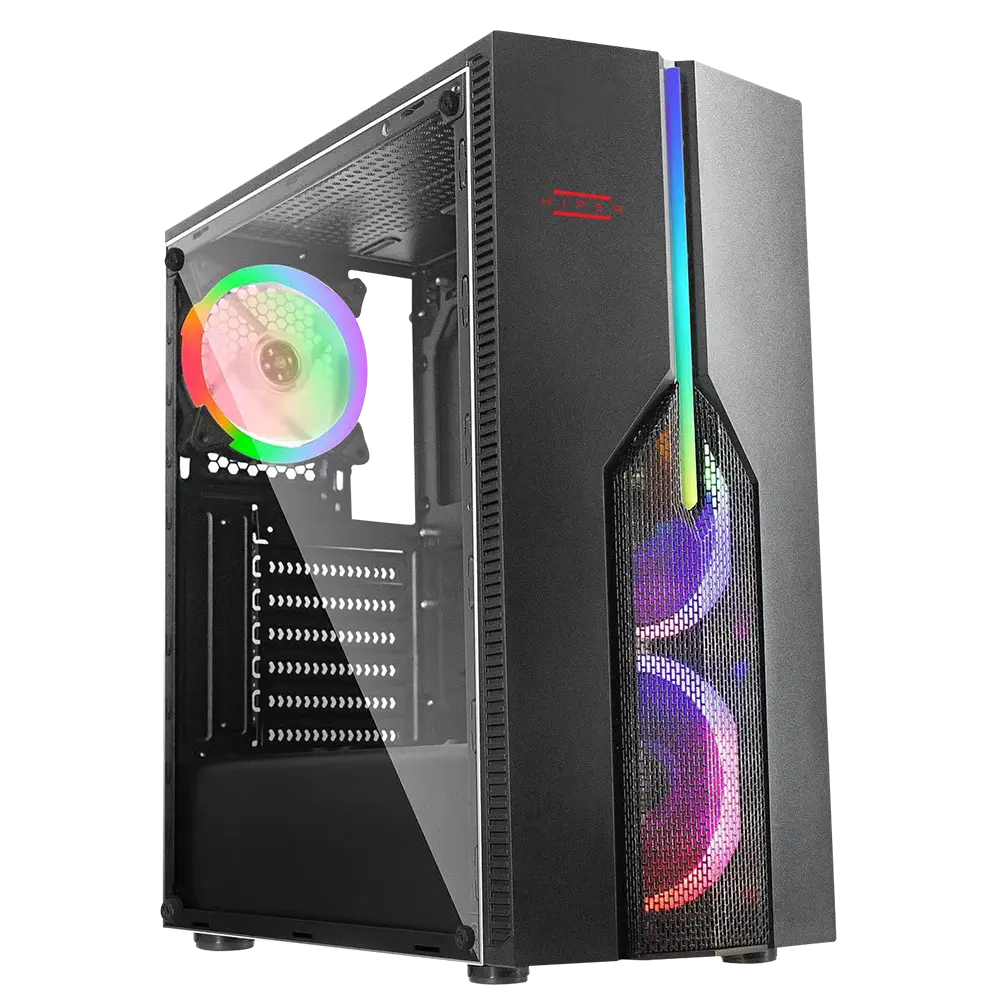 Hiper Lulu 3x120mm Rainbow Gaming ATX Kasa