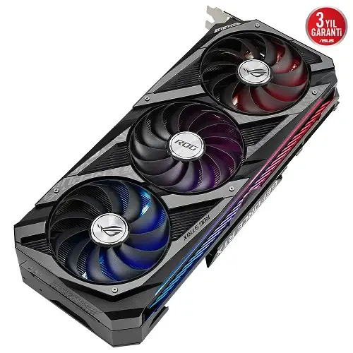 Asus ROG Strix GeForce RTX 3070 Ti OC ROG-STRIX-RTX3070TI-O8G-GAMING 8GB GDDR6X 256Bit DX12 Gaming (Oyuncu) Ekran Kartı