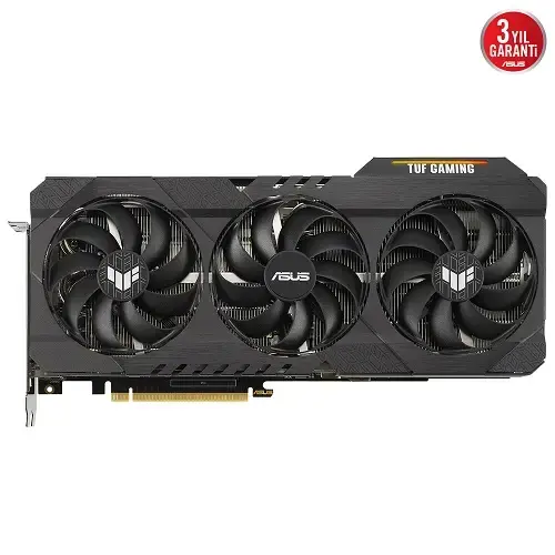 Asus TUF Gaming GeForce RTX 3070 Ti TUF-RTX3070TI-8G-GAMING 8GB GDDR6X 256Bit DX12 Gaming (Oyuncu) Ekran Kartı