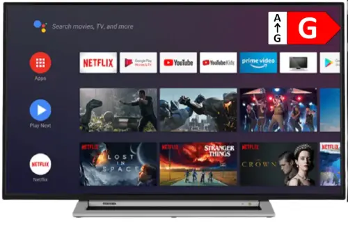 Toshiba 50UA3A63DT 50″ 126 Ekran Ultra HD Uydu Alıcılı Android Smart LED TV