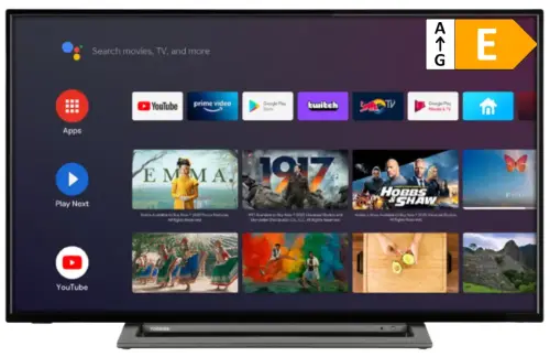 Toshiba 43LA3B63DT 43 inç 108 Ekran Uydu Alıcılı Full HD Android Smart LED TV