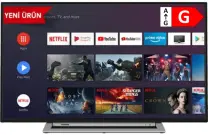 Toshiba 43UA3A63DT 43″ 108 Ekran 4K Ultra HD Uydu Alıcılı Android Smart LED TV