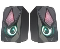 Rampage RMS-G19 2.0 5 Watt RGB LED USB Gaming Hoparlör