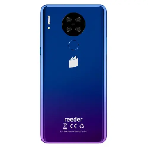 Reeder P13 Blue Max Lite 16 GB Mavi Cep Telefonu - Reeder Türkiye Garantili