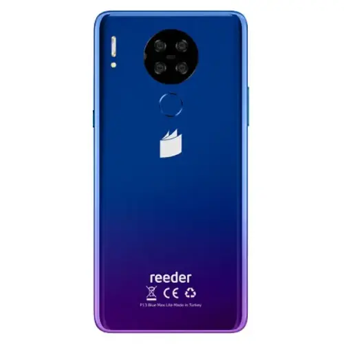 Reeder P13 Blue Max Lite 16 GB Mavi Cep Telefonu - Reeder Türkiye Garantili