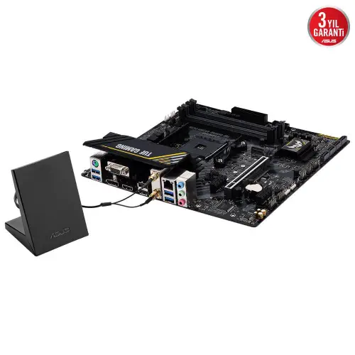 Asus TUF Gaming A520M-Plus WIFI AMD A520 Soket AM4 DDR4 4800(OC)MHz mATX Gaming (Oyuncu) Anakart
