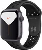 Apple Watch Nike Seri 5 GPS 44mm MX3W2TU/A Uzay Grisi Alüminyum Kasa ve Antrasit/Siyah Nike Spor Kordon Akıllı Saat