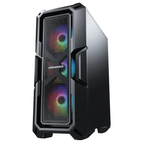 Cougar MX440 Mesh RGB CGR-56C1B-MESH-RGB-C 750W 80+ Bronze Temperli Cam Mesh USB 3.0 ATX Mid-Tower Gaming (Oyuncu) Kasa