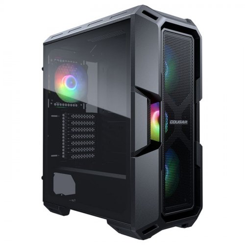 Cougar MX440 Mesh RGB CGR-56C1B-MESH-RGB-C 750W 80+ Bronze Temperli Cam Mesh USB 3.0 ATX Mid-Tower Gaming (Oyuncu) Kasa