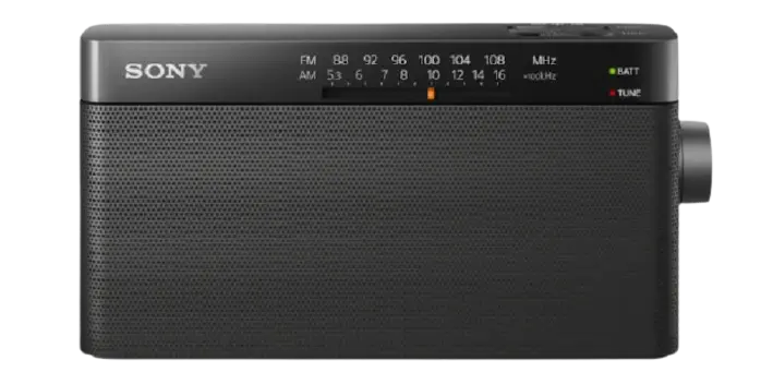 Sony ICF-306 Taşınabilir Portatif El Radyosu