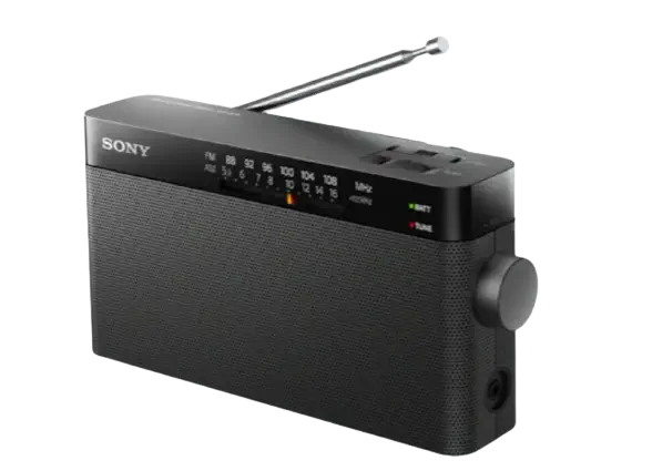 Sony ICF-306 Taşınabilir Portatif El Radyosu