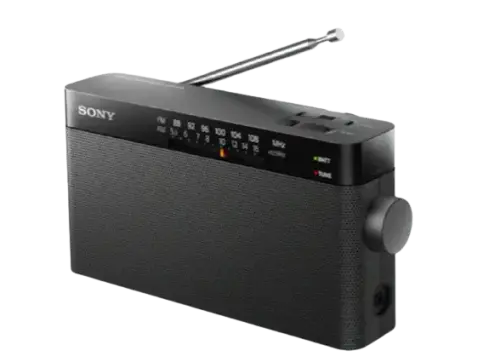 Sony ICF-306 Taşınabilir Portatif El Radyosu  