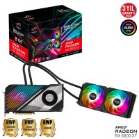 Asus ROG STRIX LC RX 6800 XT OC ROG-STRIX-LC-RX6800XT-O16G-GAMING 16GB GDDR6 256Bit DX12 Gaming Ekran Kartı