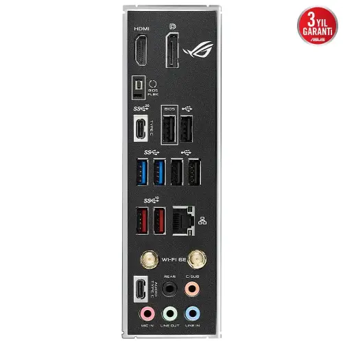 Asus ROG Strix B560-E Gaming WIFI Intel B560 Soket 1200 DDR4 5333(OC)MHz ATX Gaming (Oyuncu) Anakart