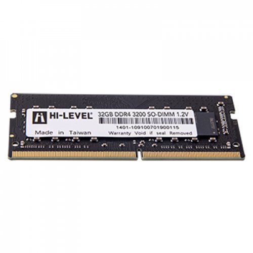 Hi-Level HLV-SOPC25600D4/32G 32GB (1x32GB) DDR4 3200MHz CL22 Notebook Ram (Bellek)