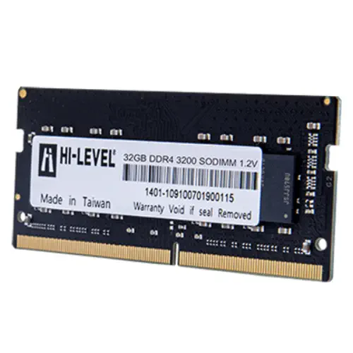Hi-Level HLV-SOPC25600D4/32G 32GB (1x32GB) DDR4 3200MHz CL22 Notebook Ram (Bellek)