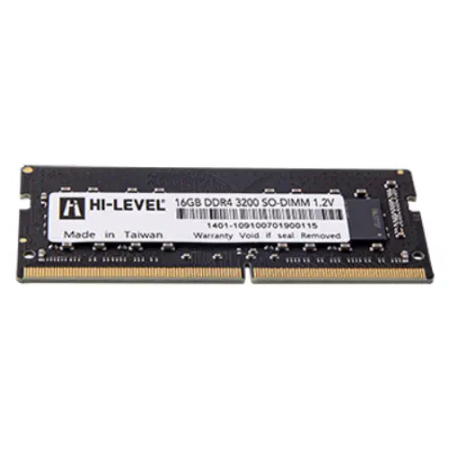 Hi-Level HLV-SOPC25600D4/16G 16GB (1x16GB) DDR4 3200MHz CL22 Notebook Ram (Bellek)