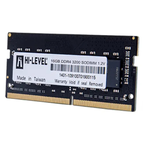Hi-Level HLV-SOPC25600D4/16G 16GB (1x16GB) DDR4 3200MHz CL22 Notebook Ram (Bellek)