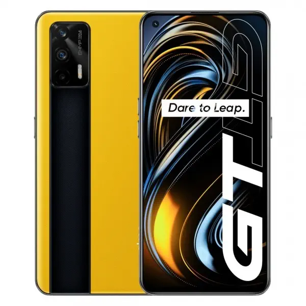 Realme GT 128GB 8GB RAM Sarı Cep Telefonu – Realme Türkiye Garantili