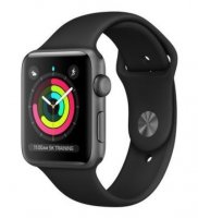 Apple Watch Series 3 GPS 42 mm Uzay Grisi Alüminyum Kasa ve Siyah Spor Kordon MTF32TU/A