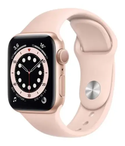  Apple Watch Seri 6 44mm GPS Gold Alüminyum Kasa ve Kum Pembesi Spor Kordon M00E3TU/A
