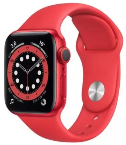 Apple Watch Seri 6 40mm GPS PRODUCT(RED) Alüminyum Kasa ve Kırmızı Spor Kordon M00A3TU/A