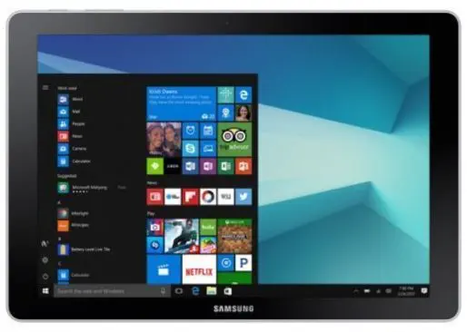 Samsung Galaxy Book SM-W627 64GB 4.5G 10.6″ Siyah Tablet - Samsung Türkiye Garantili