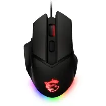 MSI Clutch GM20 Elite 6400DPI 6 Tuş RGB Optik Kablolu Gaming (Oyuncu) Mouse