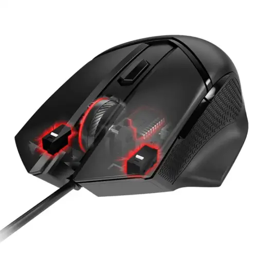 MSI Clutch GM20 Elite 6400DPI 6 Tuş RGB Optik Kablolu Gaming (Oyuncu) Mouse