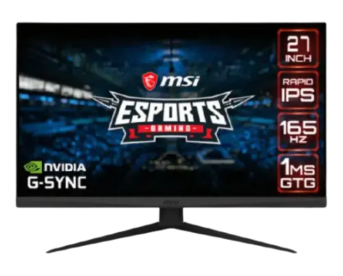 MSI Optix G273QF 27” 1ms 165Hz G-Sync IPS WQHD Gaming (Oyuncu) Monitör