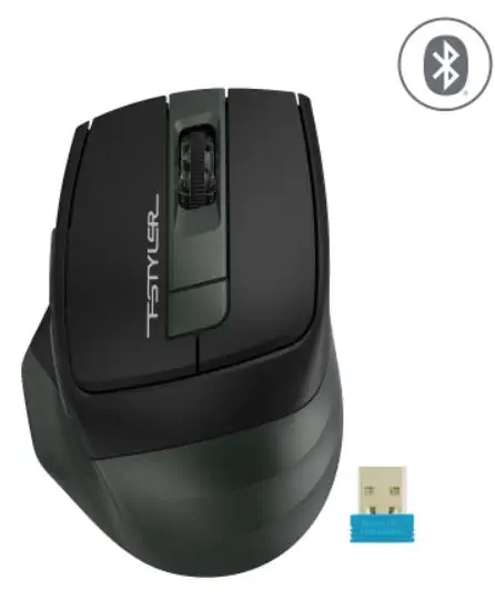 A4 Tech FB35 Yeşil 2000 DPI 6 Tuş Optik 2.4G/Bluetooth Kablosuz Mouse